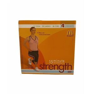 McDonald's 15 Minute 2006 Strength Workout DVD for at Home Fitness